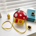 thumbnail image 4 of Mushroom House Kids Messenger Bag Case Cover Protective Mushroom Phone Bag PU Dustproof Coin Shoulder Bag, 4 of 10