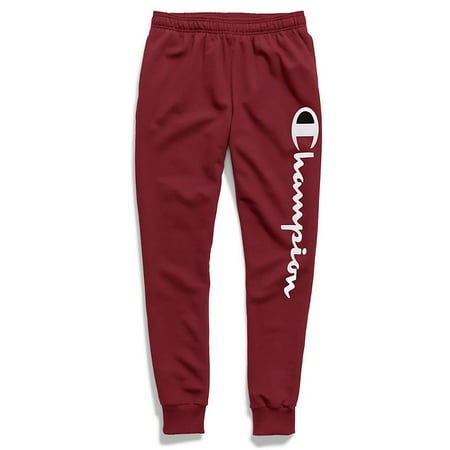 champion all over script joggers