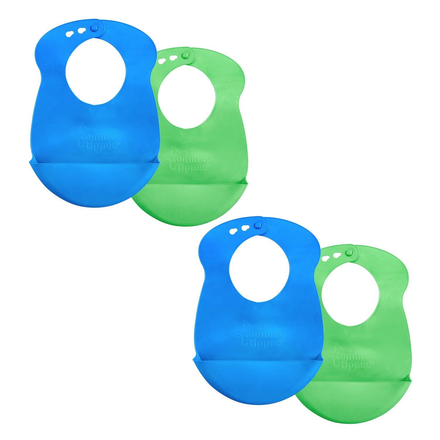 tommee tippee bibs blue