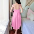 thumbnail image 5 of HomeGardon Nightgowns for Women,Summer Dresses Fashion Women V-Neck Casual Solid Sleeveless Sleepshirts Dress, 5 of 6