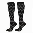 thumbnail image 1 of Calcetines de compresión elásticos para hombre y mujer, medias de pierna bonita para enfermera, trotar, escalada, ciclismo, ejercicio, 1 of 4