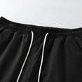 thumbnail image 6 of Yievot Mens Cargo Shorts with Multi Pockets Summer Drawstring Elastic Waist Casual Shorts for Running Sport Hiking, 6 of 9