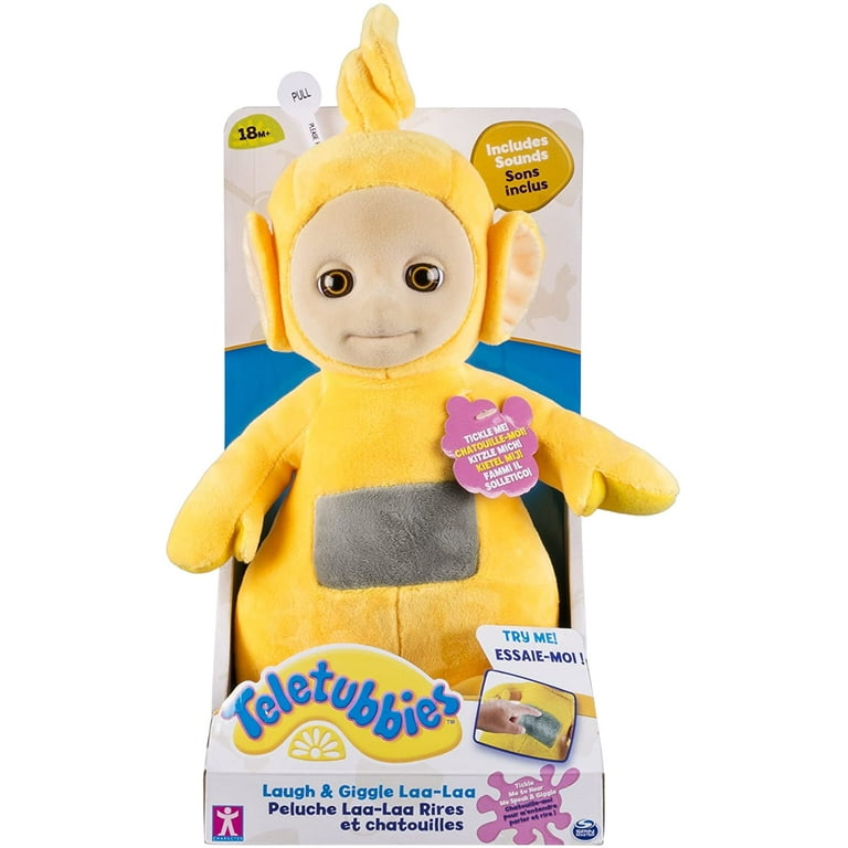 NEW 6 Teletubbies Yellow Laa Laa Stuffed Toy Doll 