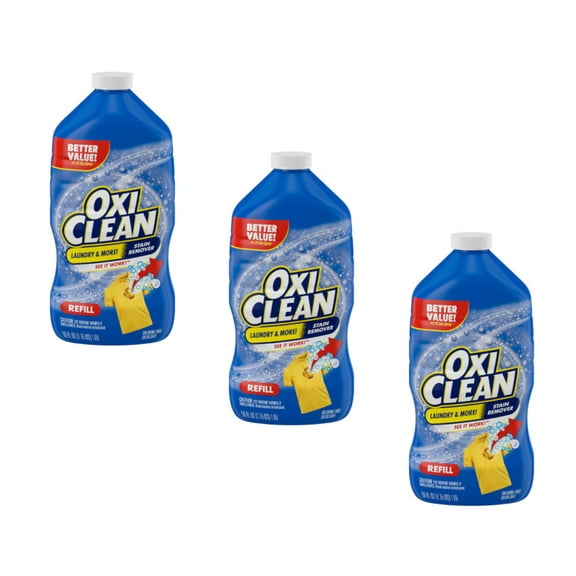 OxiClean Laundry Stain Remover Spray Refill 56 Ounce - Pack of 3