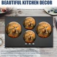 thumbnail image 6 of Gas Stove Burner Cover,Electric Stove Top Protector,Easy to Clean,Stag in an Autumn Forest, 6 of 7