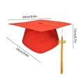 thumbnail image 5 of 2025 Graduation Cap 9.4x4.7in | Adjustable Mortarboard with Year Tassel | Bachelor's Degree Hat for Adults/Kids Ceremony Photo Props (0.18lb)​, 5 of 5