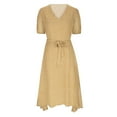 ganfancp-sundresses-for-women-casual-summer-boho-ruffle-flowy-swing