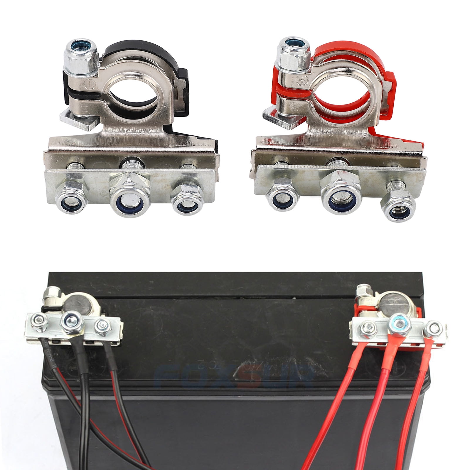 Battery Quick Disconnect Terminal, Positive And Negative Pole Battery