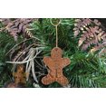 thumbnail image 3 of Hand Hammered Copper Gingerbread Christmas Ornament - QTY 3, 3 of 3