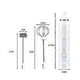 thumbnail image 5 of Household electric egg beater electric small egg beater mixer milk beater milk frother, white, 5 of 5