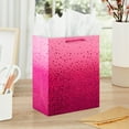 thumbnail image 2 of Hallmark Medium Gift Bag (Pink with Cascading Pink Dots), 2 of 8