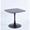 Black, variant on Resenkos 31.5 Inch White Square Tulip Dining Table, Mid-Century Modern Table with Metal Pedestal Base for Small Spaces (Seats 2-4) - White