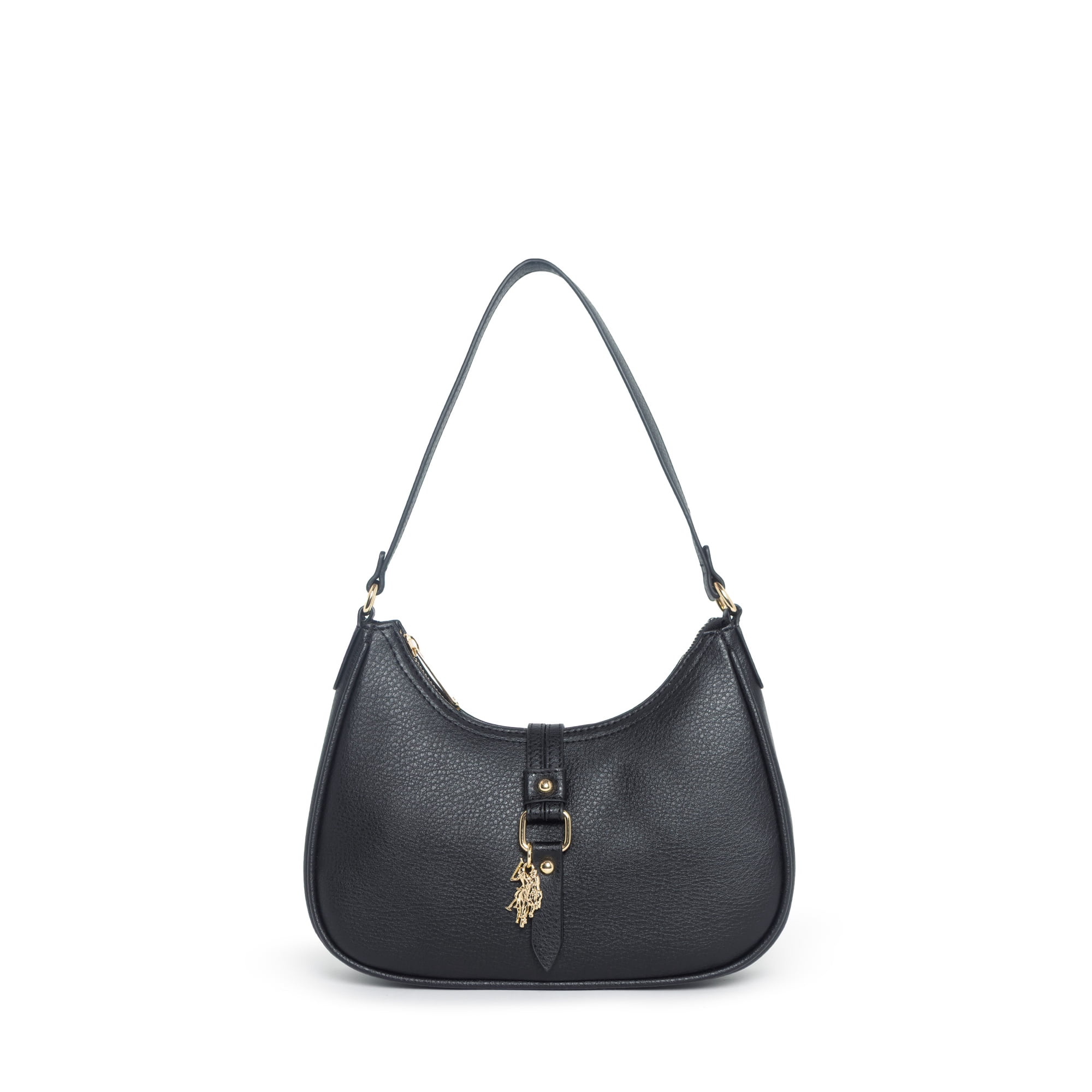 U.S. Polo Assn Women's Black Shoulder Bag