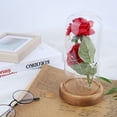 thumbnail image 3 of Lámpara LED de flor rosa, luz nocturna, regalo romántico de boda, cumpleaños, decoración de habitación de fiesta, 3 of 8