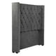 thumbnail image 2 of Cabecera Queen Size Tartuk Dark Grey, 2 of 6