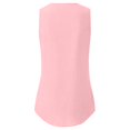 thumbnail image 4 of CHUANK Hauts pour Femmes en Solde à Moins de 5$ Hauts pour Femmes Chemises d'Été pour Femmes Tunique Décontractée à Fermeture Éclair Blouse Roulable Col en V T-Shirt, 4 of 6