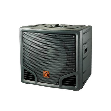 Mr. Dj PRO-SUB18 18-Inch 3500W Maximum Peak Power Subwoofer with Crossover, Satellite Speakers and Pole Mount
