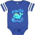 thumbnail image 3 of Inktastic Cute and Playful Narwhal Boys or Girls Baby Bodysuit, 3 of 5