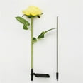 thumbnail image 6 of XMMSWDLA Solar Powered Decorative Rose Garden Stake Lights, Waterproof Realistic Artificial Flowers for Outdoor Flower Bed Patio Yard Pathway Memorial Cemetery Grave Decorations, Blueled lights, 6 of 7