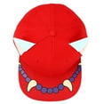 thumbnail image 5 of Inuyasha Anime Cartoon Necklace Red & Blue Snapback Hat, 5 of 6