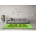 thumbnail image 3 of Ahgly Company Indoor Square Oriental Green Traditional Area Rugs, 8' Square, 3 of 4