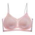 thumbnail image 1 of Yammkia Padded Sports Bras for Women Sports Bras for Women High Support High Impact Sports Bras for Women Large Bust Push up Racerback Workout Running Bra (Pink,XL), 1 of 2