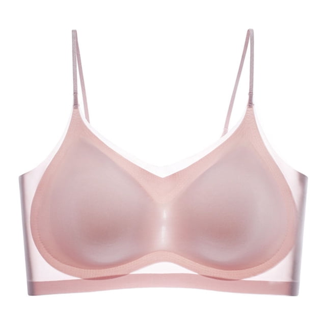 Yammkia Padded Sports Bras for Women Sports Bras for Women High Support High Impact Sports Bras for Women Large Bust Push up Racerback Workout Running Bra (Pink,XL)