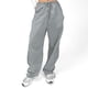 thumbnail image 2 of Gibobby Pantalones de chándal para mujer tejidos estilo hip hop con cordones y tiro bajo para mujer (Grey, S), 2 of 5