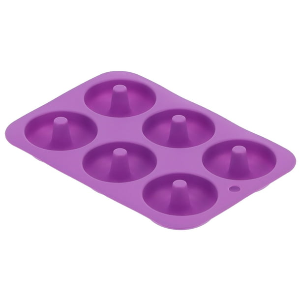 Donut Baking Tray,6‑Grids Donut Mold Pan Donut Pan Bakeware Built to