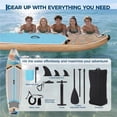 thumbnail image 3 of QinaQin Inflatable Paddle Board, 10.6 Ft SUP with Camera Mount, Full Accessories and 450 Lb Capacity for Beginners, 3 of 7