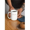thumbnail image 2 of Cute Coffee Love Heartbeat Coffee & Tea Mug for Coffee Lovers or Drinkers (15oz), 2 of 8