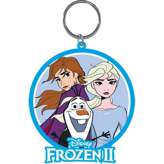 Disney Frozen II Frozen Destiny Anna Elsa Olaf Lasercut Keychain
