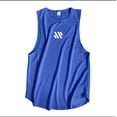 thumbnail image 3 of USNSM Men's Summer Tank Top Beach Vacation Sport Muscle Shirt Sleeveless Basics Trendy Muscle Shirts Round Neck Tank Tops Blue XXXXL, 3 of 4