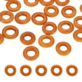 thumbnail image 1 of Unique Bargains 15mm Natural Wooden Rings, 30 Pack Wood Ring Round Linking Rings Wood Loop Circle for Craft, Brown, 1 of 8