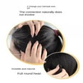thumbnail image 6 of Hot Sale Women Cushion Hair Root DIY Increase Hair Volume Invisible Puff Hair Head Cushion Head Wig Silicone Fluffy Hair Pad Hair Volume Increase Pad LIGHT BROWN, 6 of 7