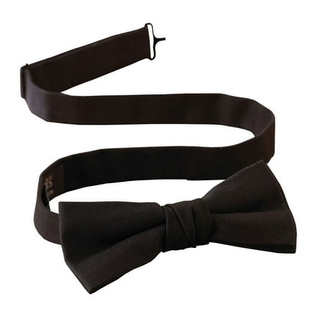 Ed Garments Neckband Bow Tie, BLACK, One size