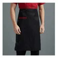 thumbnail image 2 of Medio Mandil Negro Delantal,mandiles De Cocina,chef Mesero, 2 of 7