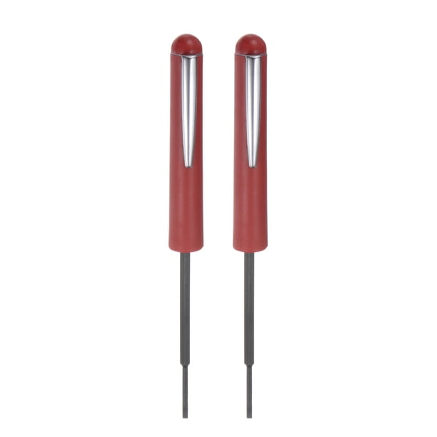 Uxcell 2pcs destornillador de bolsillo no magnético de 2.4mm con clip T10 Torx