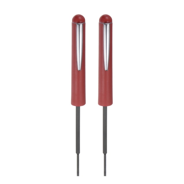 Uxcell 2pcs destornillador de bolsillo no magnético de 2.4mm con clip T10 Torx