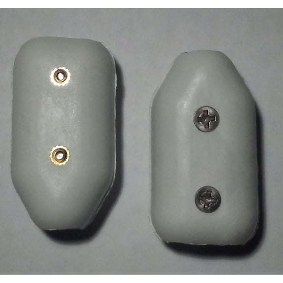 E-Z-TY 3/16 Inch Reusable Rope Clamp White 2 Pack