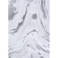 thumbnail image 1 of Couristan 51610291022710U 2 ft. 2 in. x 7 ft. 10 in. Serenity Abstract Marble Power Loomed Rectangle Runner Rug - Opal & Mushroom, 1 of 1
