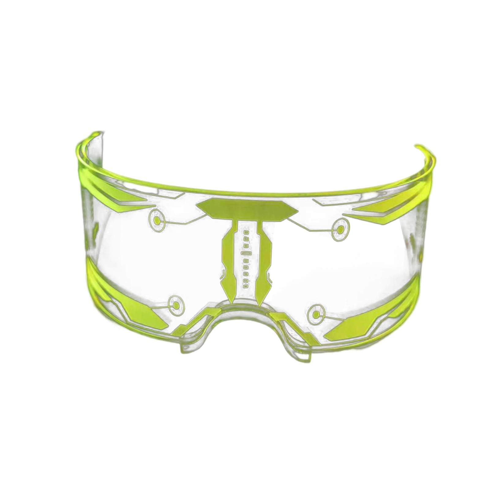 Club LED Glasses Seven Colors Cyberpunk Colorful Unisex Light Up