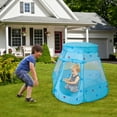 thumbnail image 2 of Moclever Kids Pop Up Game Tent Prince Princess Toddler Play Tent Indoor Outdoor Castle Game Play Tent Birthday Gift for Kids Blue, 2 of 8