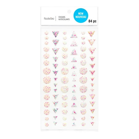 UPC: 0195158485912 | Confetti Shapes Dimensional Stickers by Recollections™