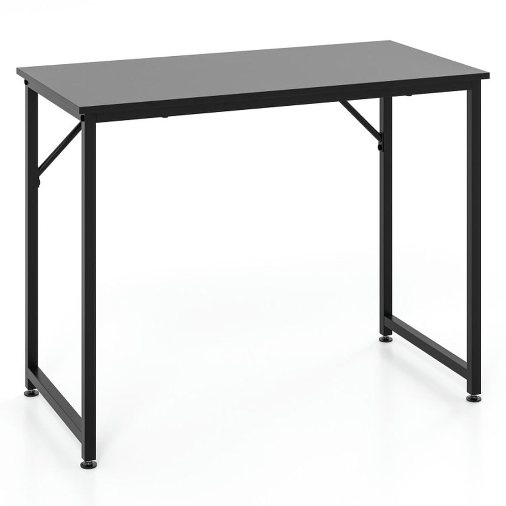 Resenkos L Shaped Computer Desk and Writing Workstation for Home and Office-Black, Home Office Desks, Gaming Computer Desks for Study,Working,Writing