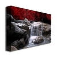 Trademark Fine Art 16x24 Landscape Canvas Wall Art 'Red Vison' by Philippe Sainte-Laudy