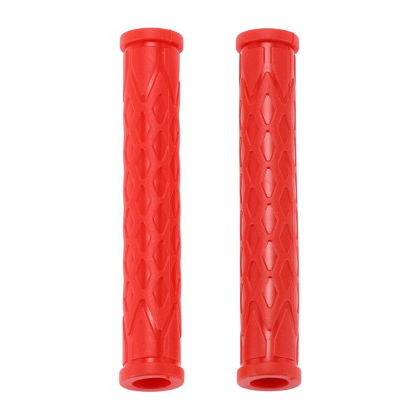 Cubierta de palanca de freno universal de motocicleta Unique Bargains de 3/8" 10mm, funda de agarre de goma antideslizante para motocicleta, scooter, bicicleta, color rojo, 1 par