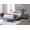 Gray#514, variant on Bed Frames Ethan Full Over Twin Bunk Bed with Desk and Charging Station and Storage Shelves and Metal Wire Mesh Panel with Hooks for Teen,Safety Guard & Stairs,No Box Spring Needed, Black & Cinnamon