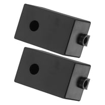 MUSEYA 2pcs Outdoor Junction Box Waterproof for Electrical Wiring and Cable Management Black