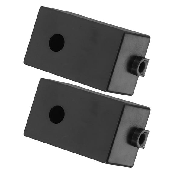 MUSEYA 2pcs Outdoor Junction Box Waterproof for Electrical Wiring and Cable Management Black